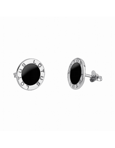 LP1299-4/4   Pendientes Plata Lotus...