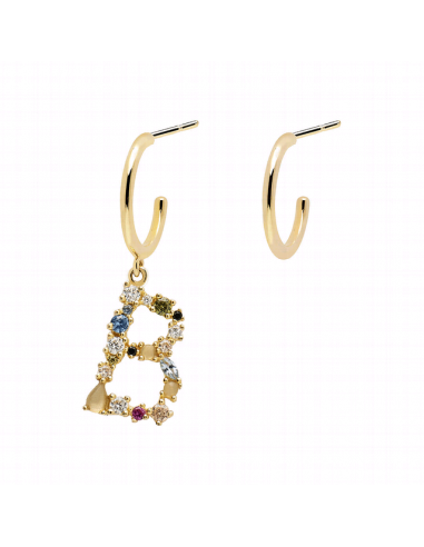 Pendientes Plata P D Paola Baño Oro...