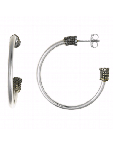 234A0076  *  Pendientes Plata Rodio...