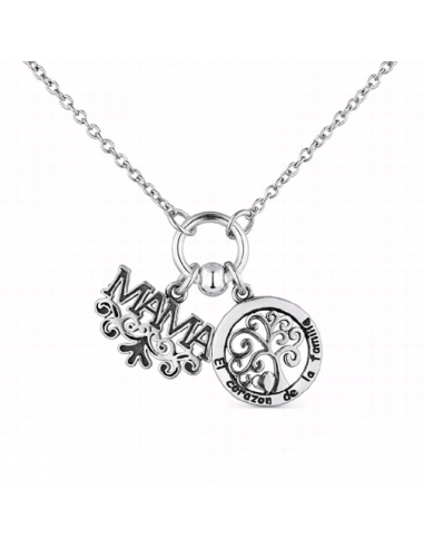 9111360  *  Collar Plata de Ley Mamá....