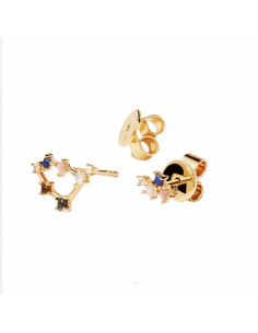 Pendientes Plata Bañada Oro...