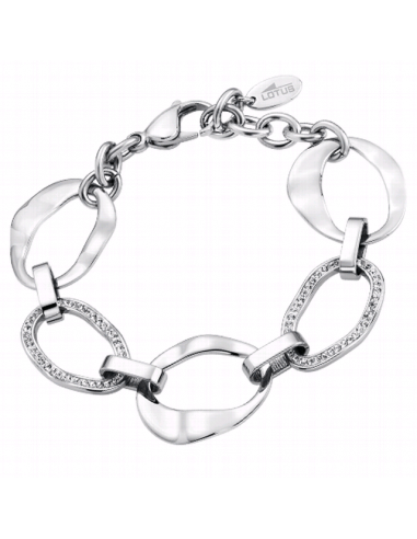 LS1672-2/1   Pulsera Acero Lotus...