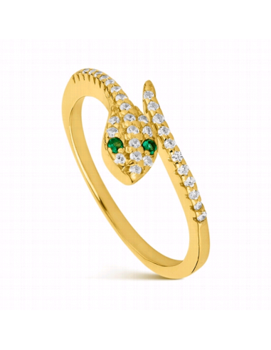 9112306  *  Anillo Plata Chapado Oro...