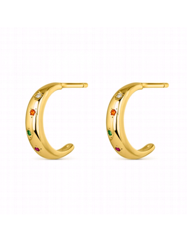 9112809  *  Pendientes Plata Chapada...