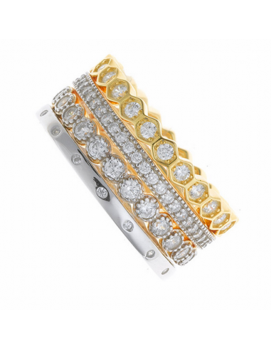 211S0104  *  Anillo Plata Chapado Oro...
