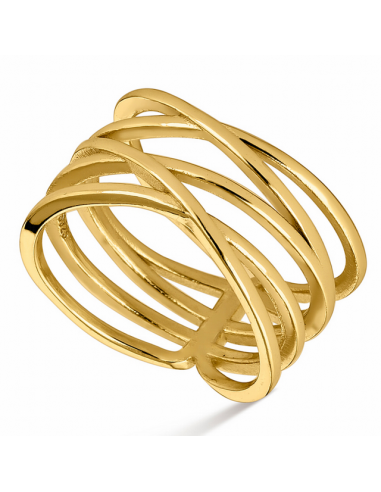 9111886  *   Anillo Plata Chapada 5...