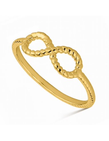 9112232  *  Anillo Plata Chapado Oro...