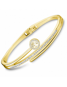 Brazalete Acero Ip Dorado...