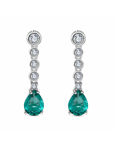 Pendientes Plata de Ley.Chatones de...
