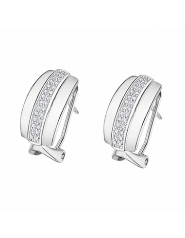 LP3321-4/1  *  Pendientes Plata Lotus...
