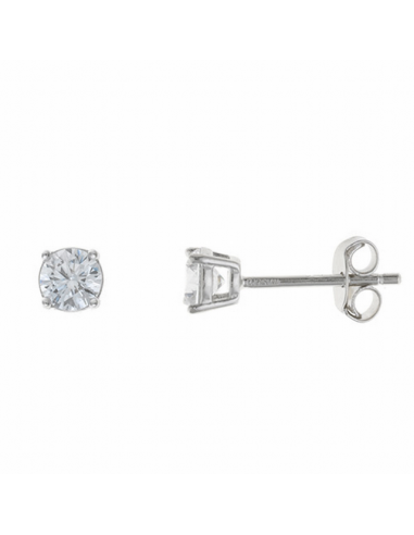 103A0001   Pendientes Plata Rodio...