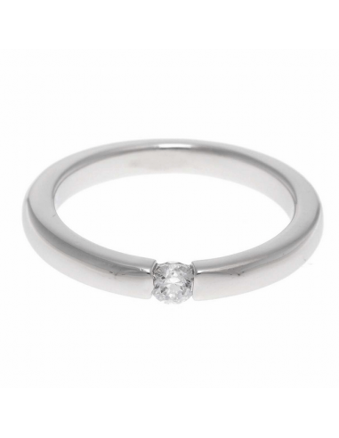 192S0017  *  Anillo Plata Rodiada....
