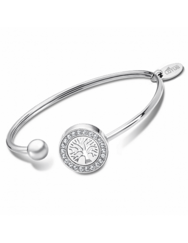 LS2181-2/1   Brazalete Acero Lotus...