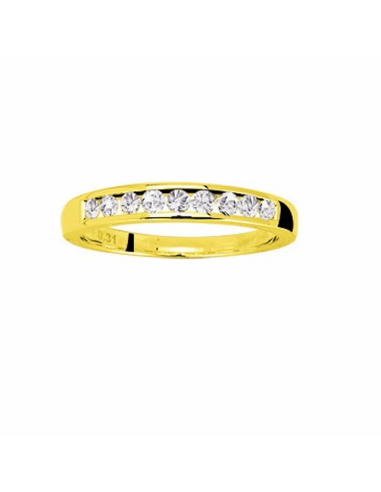 Sortija Oro Amarillo. Diamantes...