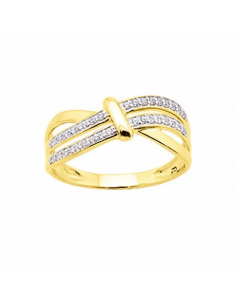 Sortija Oro 18 K. Mujer.Dos...