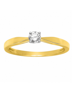 Solitario Diamante 0,18 Cts...