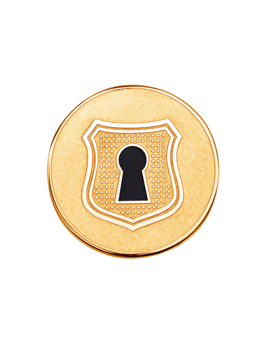 Moneda Acero Ip Dorado Viceroy...
