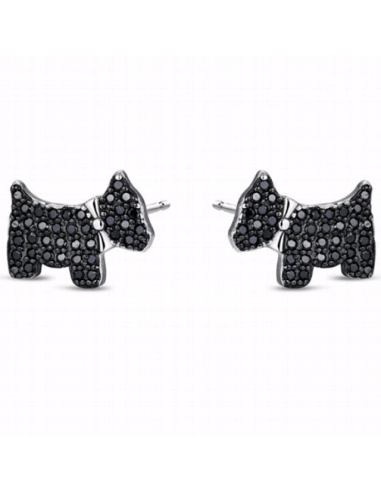 9116341   Pendientes Plata Rodiada...