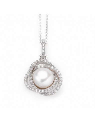 121C0011  *  Collar Plata Rodio...