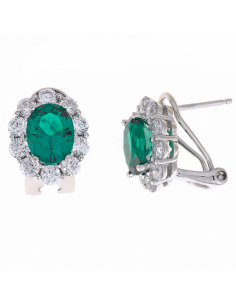 Pendientes Plata Rodio...