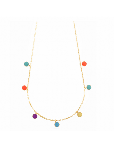 213C0132  *  Collar Plata Chapada...