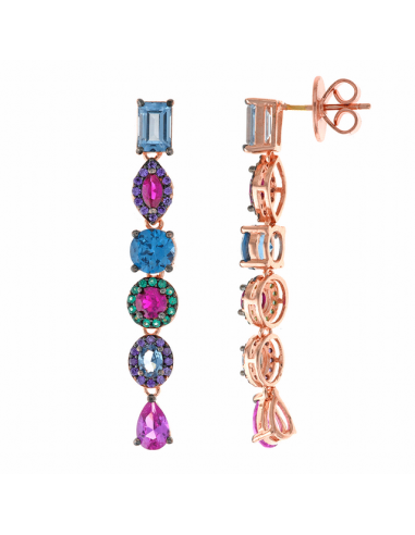 234A0104  *  Pendientes Plata Chapada...