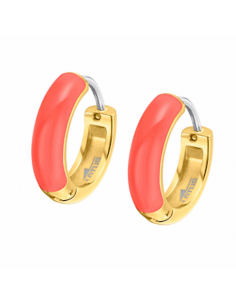 Pendientes Acero IP Dorado...