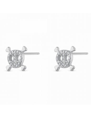 Pendientes Plata Promojoya Calavera...
