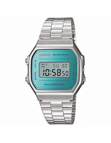 A168WEM-2EF   Reloj Unisex Acero...