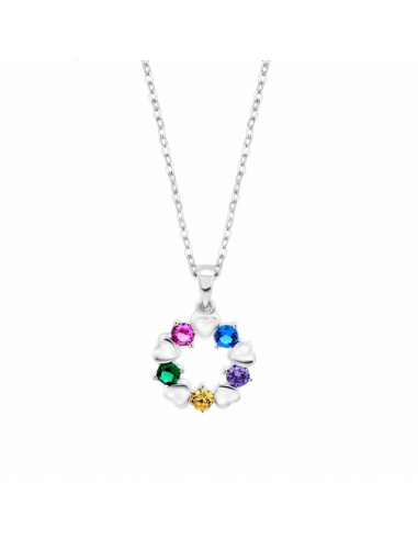 LP3595-1/1   Collar Plata Lotus...