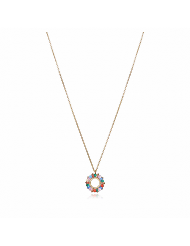 13174C100-39   Collar Plata Baño Oro...