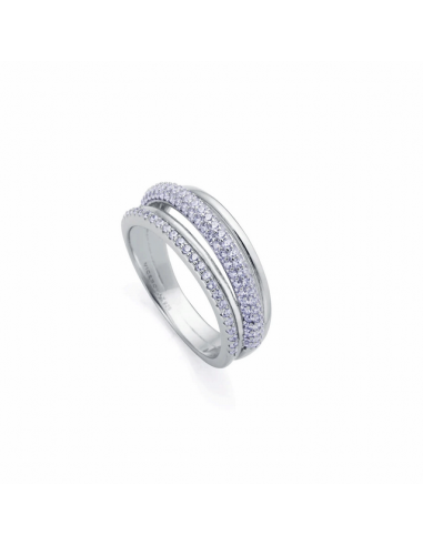 13162A-30  *  Anillo Plata Baño Rodio...