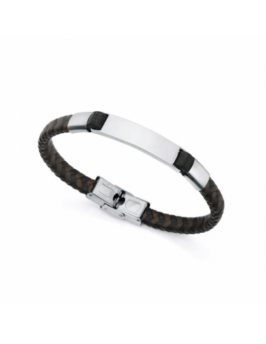 14058P01011   Pulsera Hombre Acero...