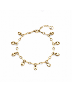 Pulsera Acero Ip Dorado...