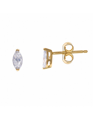 103A0100  Pendientes Plata Chapado...