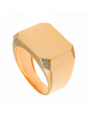 256S0025  *  Anillo Plata Chapada...