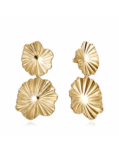 Pendientes Acero Ip Dorado...