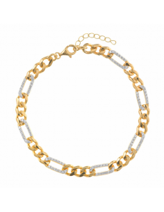 136P0222   Pulsera Plata...