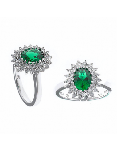 136S0371  Anillo Plata Rodiada...