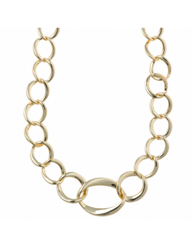 164C0110  *  Collar Plata Chapado...