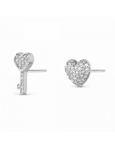 Pendientes Plata Rodiada...