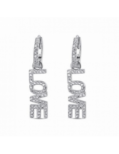 Pendientes Plata Rodiada...