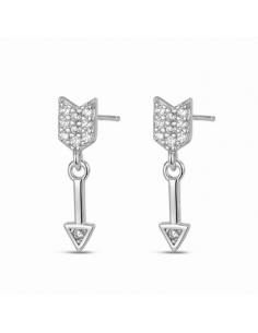 Pendientes Plata Rodiada...