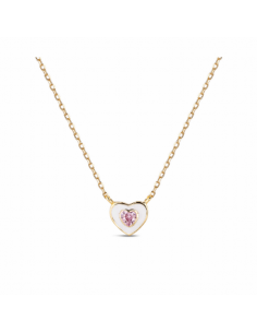 Collar Plata Chapada Oro...