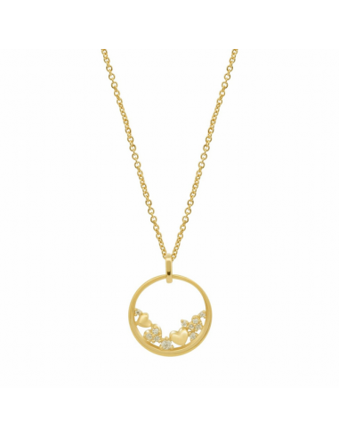 LP3578-1/1   Collar Plata Baño Dorado...