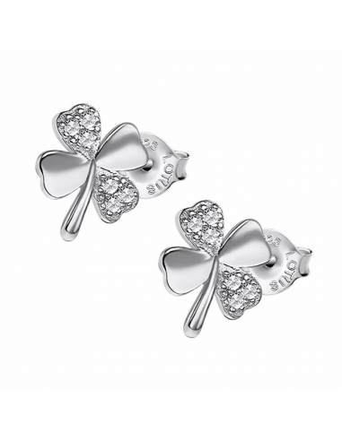 LP3108-4/1   Pendientes  Plata Lotus...