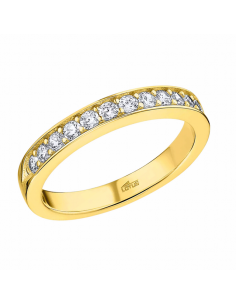 Anillo Plata Baño Dorado...