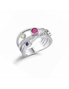 Anillo Plata Rodiada...
