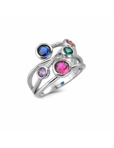 Anillo Plata Rodiada...