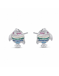 Pendientes Plata Rodiada...